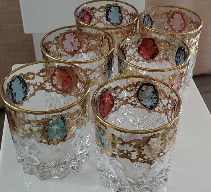 ISMIE LUX - Drinkservies (6) - Gewoonweg de beste, Antiquités & Art, Antiquités | Meubles | Tables