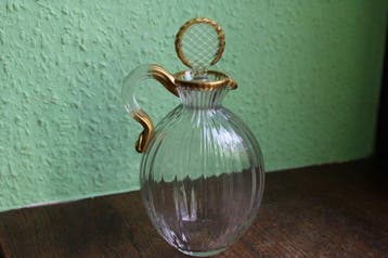 Daum - Vase en forme de bouteille - Verre - Daum Nancy