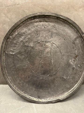 Dienblad - Metaal - Ottomaanse metalen dienblad, Antiek en Kunst
