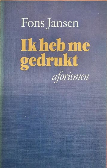 Ik heb me gedrukt 9789024645862 Jansen, Verzenden, Jansen
