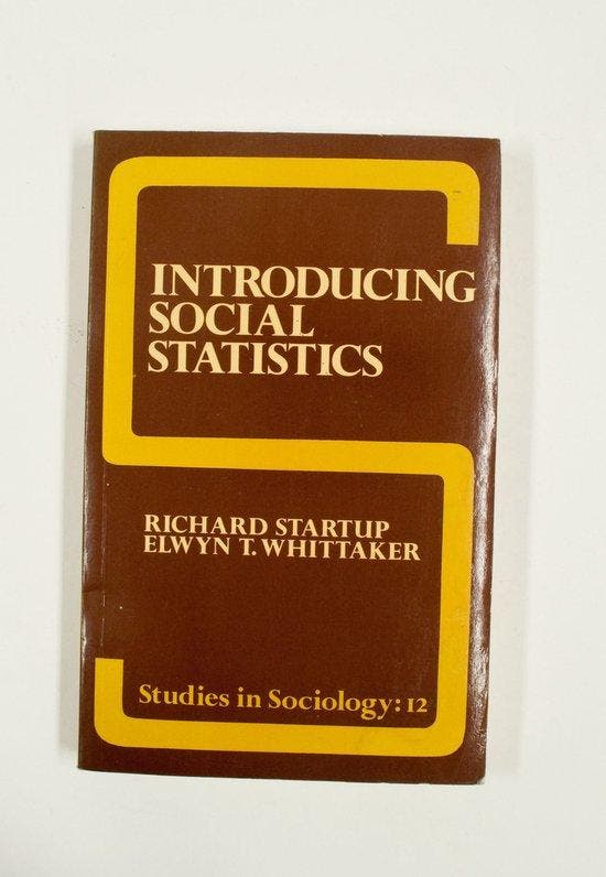 Introducing Social Statistics, Livres, Livres Autre, Envoi