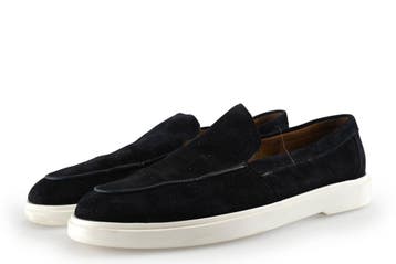 Manfield Instappers in maat 41 Blauw, Verzenden, Overige typen