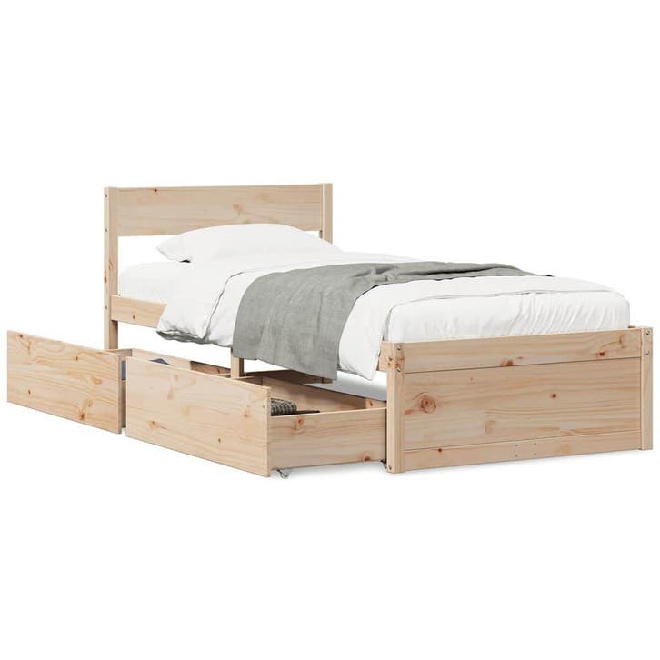 Bedframe 90x200 | Retour Deal | 35% Korting, Maison & Meubles, Chambre à coucher | Lits, Envoi