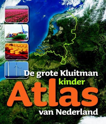 De grote Kluitman kinderatlas van Nederland 9789020691474, Boeken, Verzenden, Gelezen