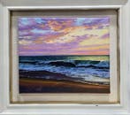 Enric Rubió (1964) - Olas al atardecer