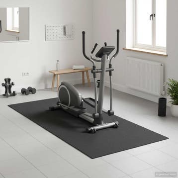 vidaXL Sportbeschermmat Zwart 200 x 90 x 0,6 cm, Verzenden, Nieuw