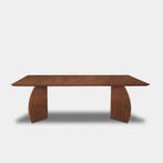 Tafel Rechthoekig Eikenhout  Driehoek  220x100, Nieuw