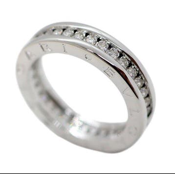 Bvlgari - Bague - B.zero 1 - 18 carats Or blanc - Pavé, Nieuw