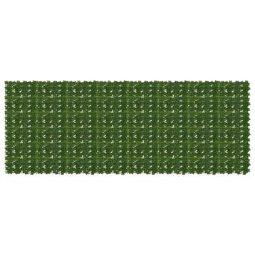 vidaXL Balkonscherm met bladeren Groen 400 x 150 cm, Verzenden