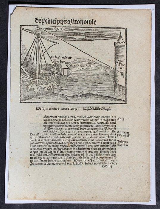 Gregor Reisch, Margarita Philosophica,Astronomie - 1504, Antiek en Kunst, Antiek | Boeken en Manuscripten