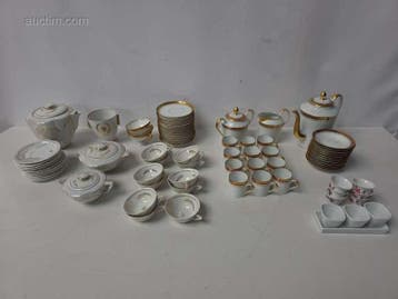 70-delig porseleinen servies Waaronder: porcelain..., Nieuw