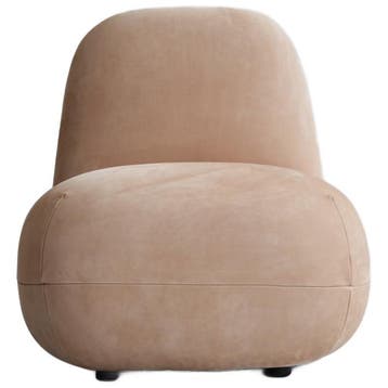 101 Copenhagen 101 Kopenhagen Toe Fauteuil - Nubuck, Gebruikt, Verzenden, 75 tot 100 cm, 75 tot 100 cm