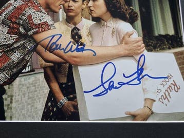 Back to the Future - Signed by Tom Wilson & Lea Thompson -
