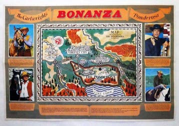 Anonymous - Westernfeuilleton Bonanza met Lorne Greene, Dan