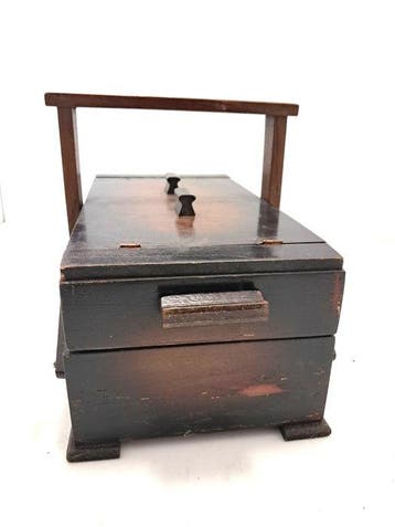 Boîte à couture - Bois - boîte à bijoux