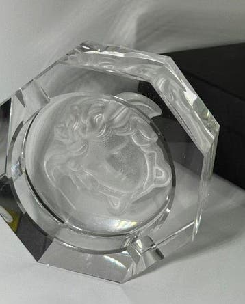 Rosenthal, Versace - Asbak - Medusa ashtray - Kristal, Glas