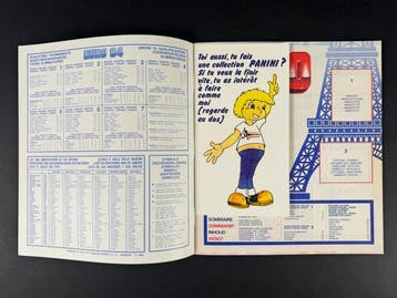 1984 Panini Euro 84 - French Edition - 1 Empty Album -, Collections