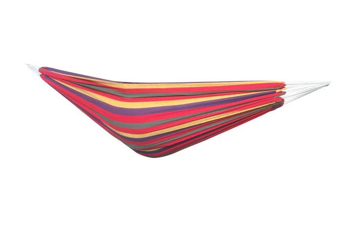Tuin Hangmat | Polyester-Katoen | OP=OP, Tuin en Terras, Hangmatten, Met standaard, Buiten, Nieuw, Meerpersoons, Ophalen of Verzenden