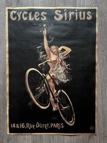 Gray - Cycles Sirius – Poster pubblicitario francese - Jaren