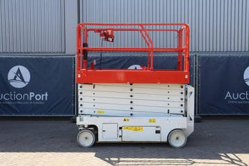 Veiling: Schaarhoogwerker Genie GS4047 Elektrisch 350kg 13.9, Ophalen