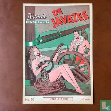 Bionda de pantervrouw [Pantera Bionda] - De Javazee - 1953, Eén comic, Verzenden, Europa, Zo goed als nieuw
