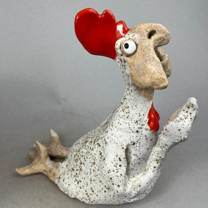 Anna Em - LARGE - give me athe perfect man, pls -- hand made, Antiek en Kunst, Kunst | Designobjecten