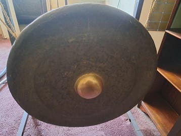Oosterse gong - Brons - Aziatische gong