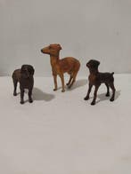 Beeldje - Presepe Napoletano - Lotto di tre Cani (3) -