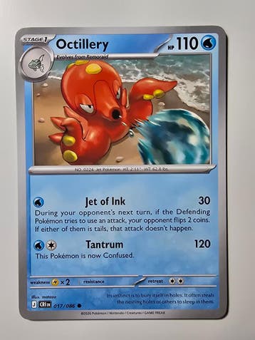 OCTILLERY (CHAOS RISING 017/086) (TRADING CARD)