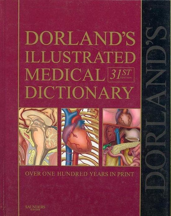DorlandS Illustrated Medical Dictionary 9781416023647, Boeken, Taal | Engels, Zo goed als nieuw, Verzenden