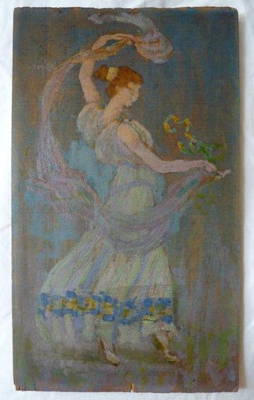 Europese school (XX) - Danzatrice, Antiek en Kunst