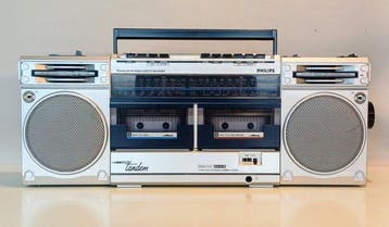 Philips - D8334 Super tandem boombox Radio portable