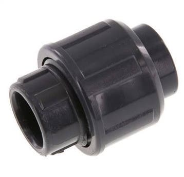 Raccord union en PVC 16x34mm FKM [2 Pièces], Verzenden
