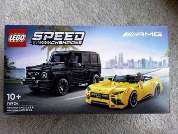 Lego Set - 76924 - Speed Champions - Mercedes-AMG G 63 &, Nieuw