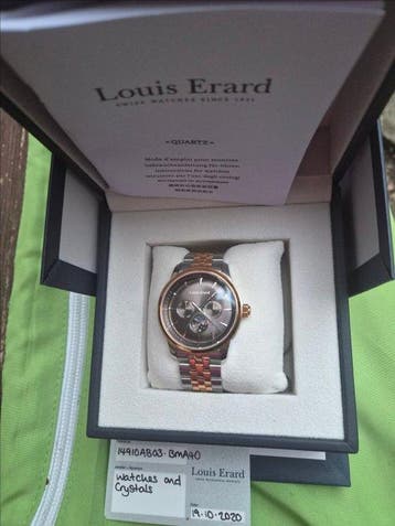 Louis Erard - Speedmaster Moon Phase - 14910AB03.BMA40 -, Nieuw