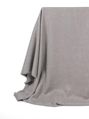 Linnenmix Meubelstof Country - Grijs - Meubelstof - 500 cm -