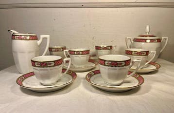 Limoges - Service de boisson (6) - Porcelaine