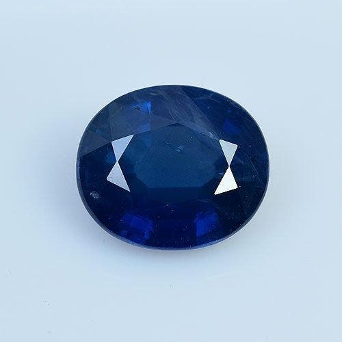 1 pcs Blauw Saffier - 1.97 ct - nternational Colored, Bijoux, Sacs & Beauté, Pierres précieuses