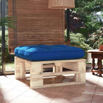 vidaXL Tuinhocker pallet geïmpregneerd grenenhout, Verzenden, Nieuw