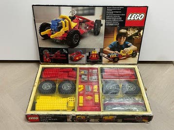 Lego Set - 853 - Technic - 853 met doos en handleiding