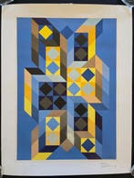 Victor Vasarely (1906-1997) - Tridimor, 1969, Antiquités & Art
