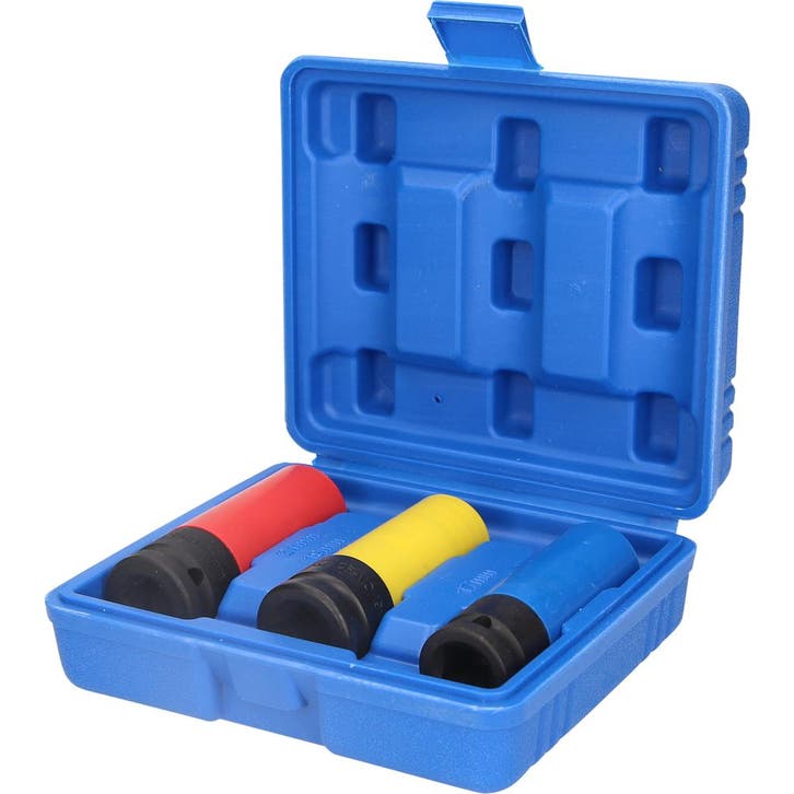 Brilliant Tools 1/2 Krachtdoppenset Aluminium Velgen 3-delig, Autos : Divers, Outils de voiture, Envoi