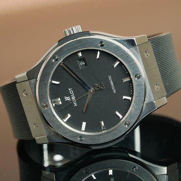 Hublot - Classic Fusion 42 mm Titanium - 542.NX.1171.RX -, Nieuw