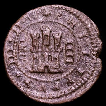 . Spanje Felipe III (1598-1621). 8 Maravedís Acuñados en la