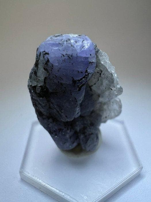 153,6 ct - Natuurlijke onbewerkte blauwe tanzaniet - ruw -, Verzamelen, Mineralen en Fossielen