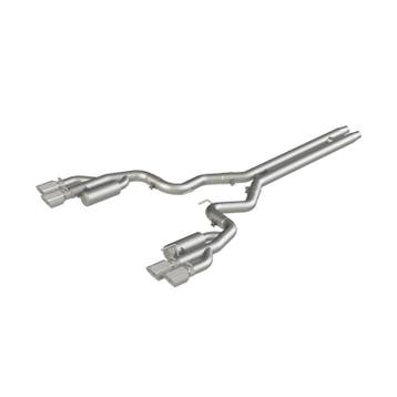 MBRP 18-19 Ford Mustang GT 5.0 3in Cat Back Quad Tip Race, Ophalen of Verzenden, Nieuw