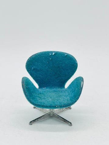 Brio Denmark - Arne Jacobsen - Chaise - Laine, Métal -