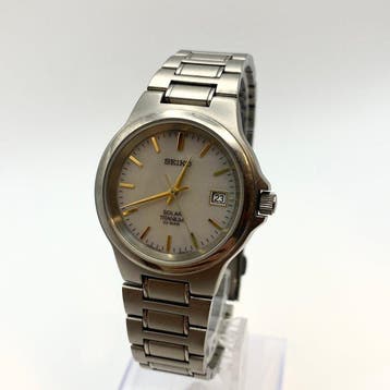 Seiko - solar - Zonder minimumprijs - V145-0D60 - Heren -