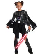 Star Wars Darth vader meisje dlx kostuum, Ophalen of Verzenden, Nieuw