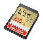 SanDisk Extreme SDXC 128 GB geheugenkaart (Foto & Video), Audio, Tv en Foto, Foto | Geheugenkaarten, Verzenden, Nieuw
